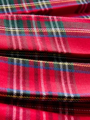 Red Tartan Bow Skirt with Navy Tights (3mths-7yrs) - Image 9 of 10