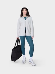 Sweaty Betty Grey Wind Down Zip-Up Hoodie - Image 4 of 7