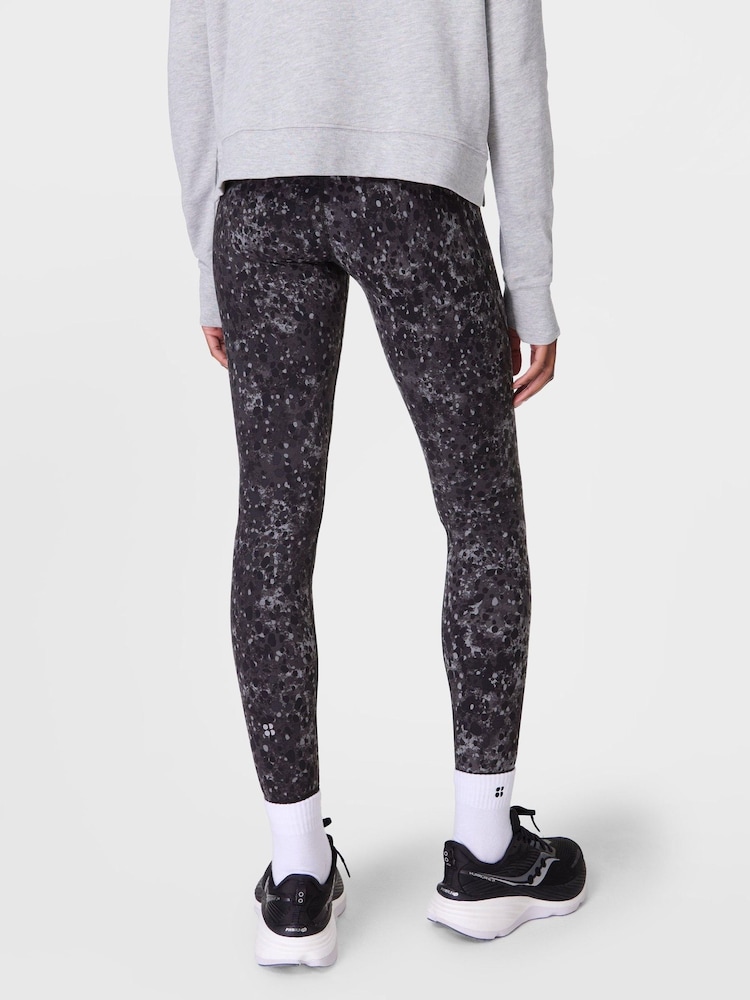 Sweaty Betty Black Grey Full Length Power Workout Leggings - Image 2 of 9 Sweaty Betty Black Grey Full Length Power Workout Leggings - Image 2 of 9