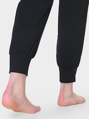 Sweaty Betty Black 27 inch inside seam Gaia 27 Performance Yoga Trousers - Image 3 of 8