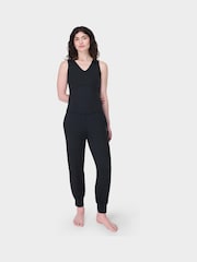 Sweaty Betty Black 29 inch inside seam Gaia 27 Performance Yoga Trousers - Image 1 of 9