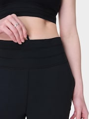 Sweaty Betty Black 29 inch inside seam Gaia 27 Performance Yoga Trousers - Image 4 of 9