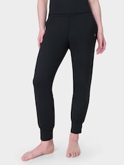 Sweaty Betty Black 29 inch inside seam Gaia 27 Performance Yoga Trousers - Image 6 of 9