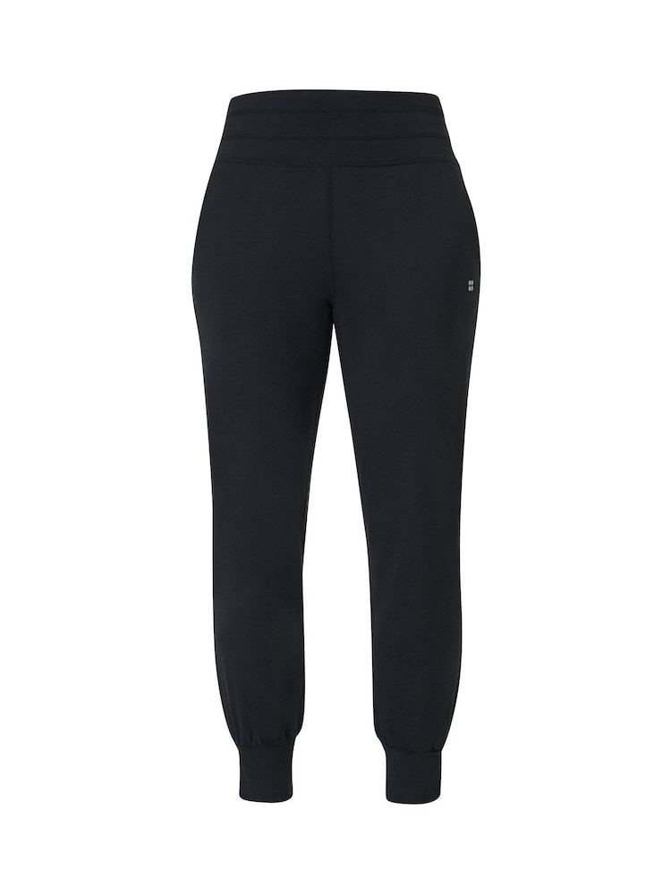 Sweaty Betty Black 29 inch inside seam Gaia 27 Performance Yoga Trousers - Image 9 of 9