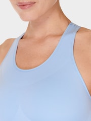 Sweaty Betty Blue Breeze Stamina Seamless Sports Bra - Image 6 of 7