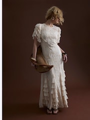 River Island Ruffle Embellished Maxi Dress - Image 2 of 4
