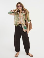 River Island Pink Floral Print Shirt - Image 3 of 3