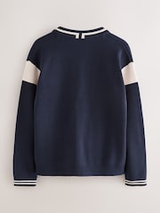 Baker by Ted Baker Blue Knitted Cardigan and T-Shirt Set - Image 2 of 7
