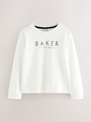Baker by Ted Baker Blue Knitted Cardigan and T-Shirt Set - Image 3 of 7
