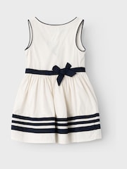 Name It White Cardigan And Occasion Dress Set - Image 3 of 3