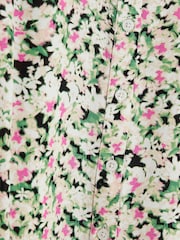 River Island Black Floral Print Crew Neck Blouse - Image 6 of 6
