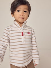 The White Company 100% Cotton London Bus Rugby White Top - Image 1 of 1
