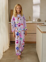 Lilac Purple Squishmallows Cosy Fleece Pyjamas (5-14yrs) - Image 1 of 10