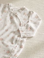 The White Company Cosette Floral Welcome Baby White Gift Set - Image 3 of 4