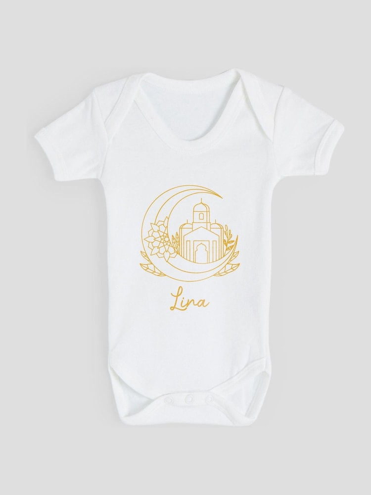 Personalised Eid Baby Bodysuit by Stitch Style - Image 1 of 1