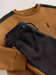 Rjava - Colourblock Crew Set (3-16yrs) - Slika 8 iz 8