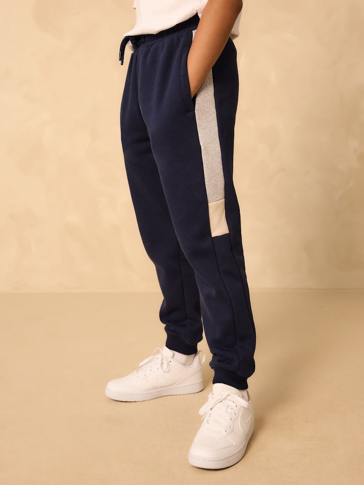 Grey Funnel Zip Neck Sweatshirt and Joggers Set (3-16yrs) - Image 4 of 4