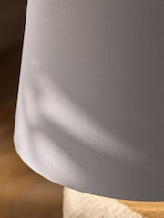 Grey Plain Lamp Shade - Image 4 of 5