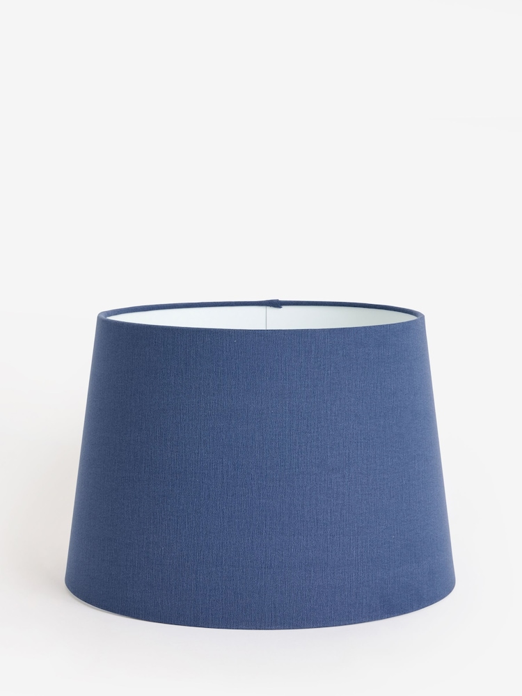 Navy Blue Plain Lamp Shade - Image 1 of 5
