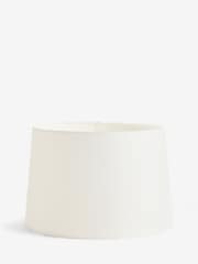Ivory White Plain Lamp Shade - Image 1 of 5