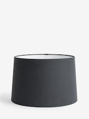 Charcoal Grey Plain Lamp Shade - Image 1 of 5