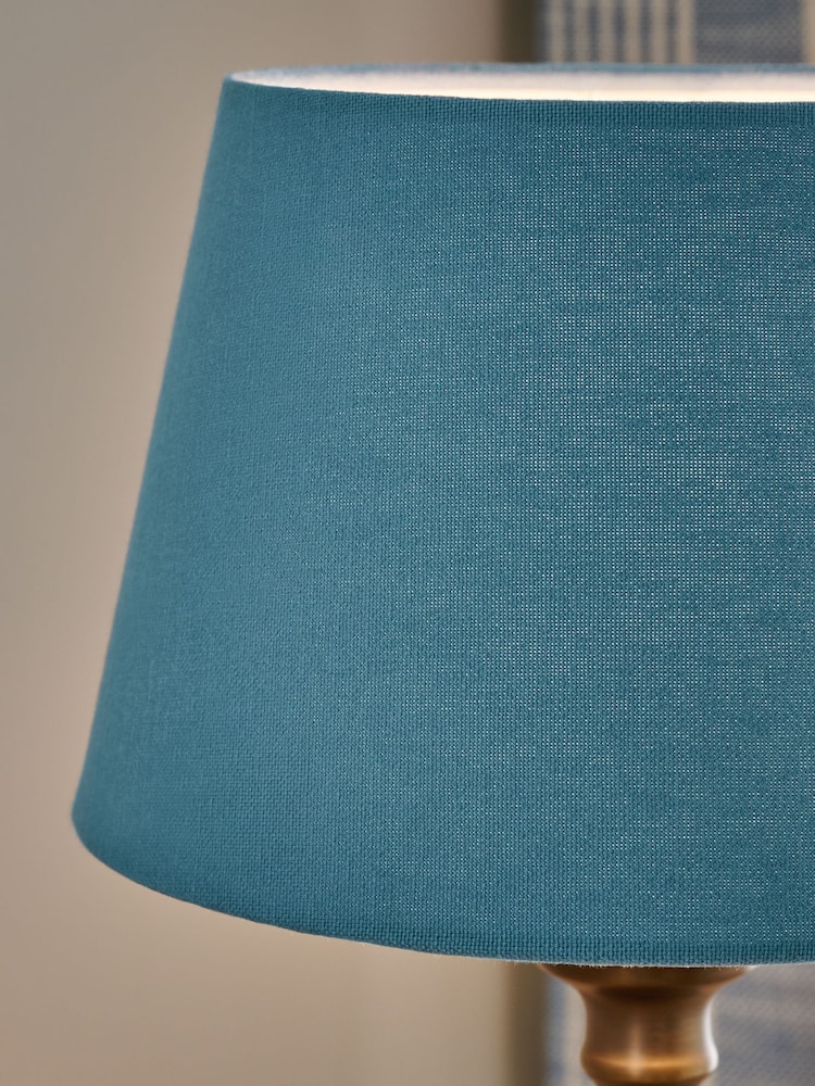 Blue Plain Lamp Shade - Image 4 of 4 Blue Plain Lamp Shade - Image 4 of 4