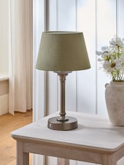 Moss Green Plain Lamp Shade - Image 2 of 5