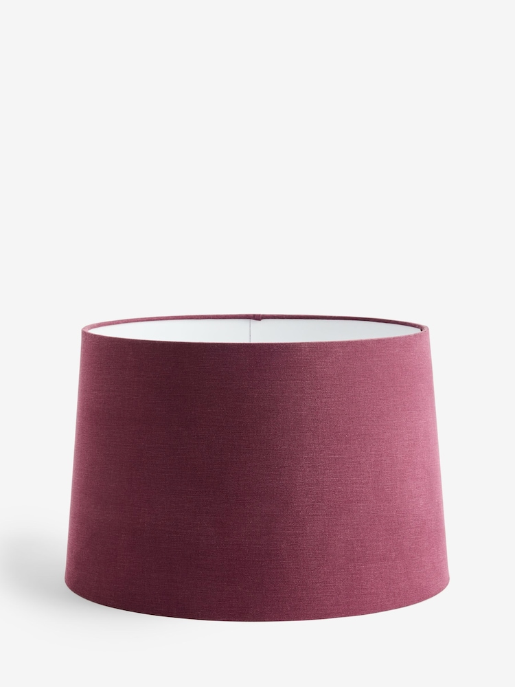 Plum Purple Plain Lamp Shade - Image 1 of 5
