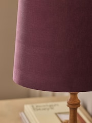 Plum Purple Plain Lamp Shade - Image 3 of 5