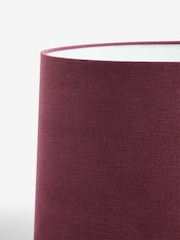 Plum Purple Plain Lamp Shade - Image 5 of 5