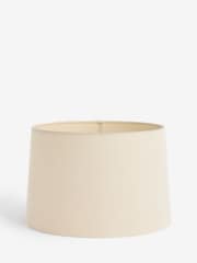 Mid Natural Velvet Lamp Shade - Image 1 of 5