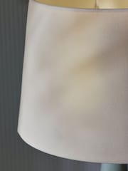 Mid Natural Velvet Lamp Shade - Image 4 of 5