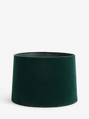 Green Velvet Lamp Shade - Image 1 of 5
