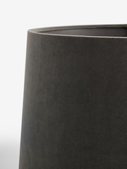 Charcoal Grey Velvet Lamp Shade - Image 5 of 5