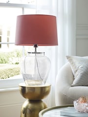 Pink Velvet Lamp Shade - Image 3 of 5