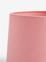 Pink Velvet Lamp Shade - Image 5 of 5