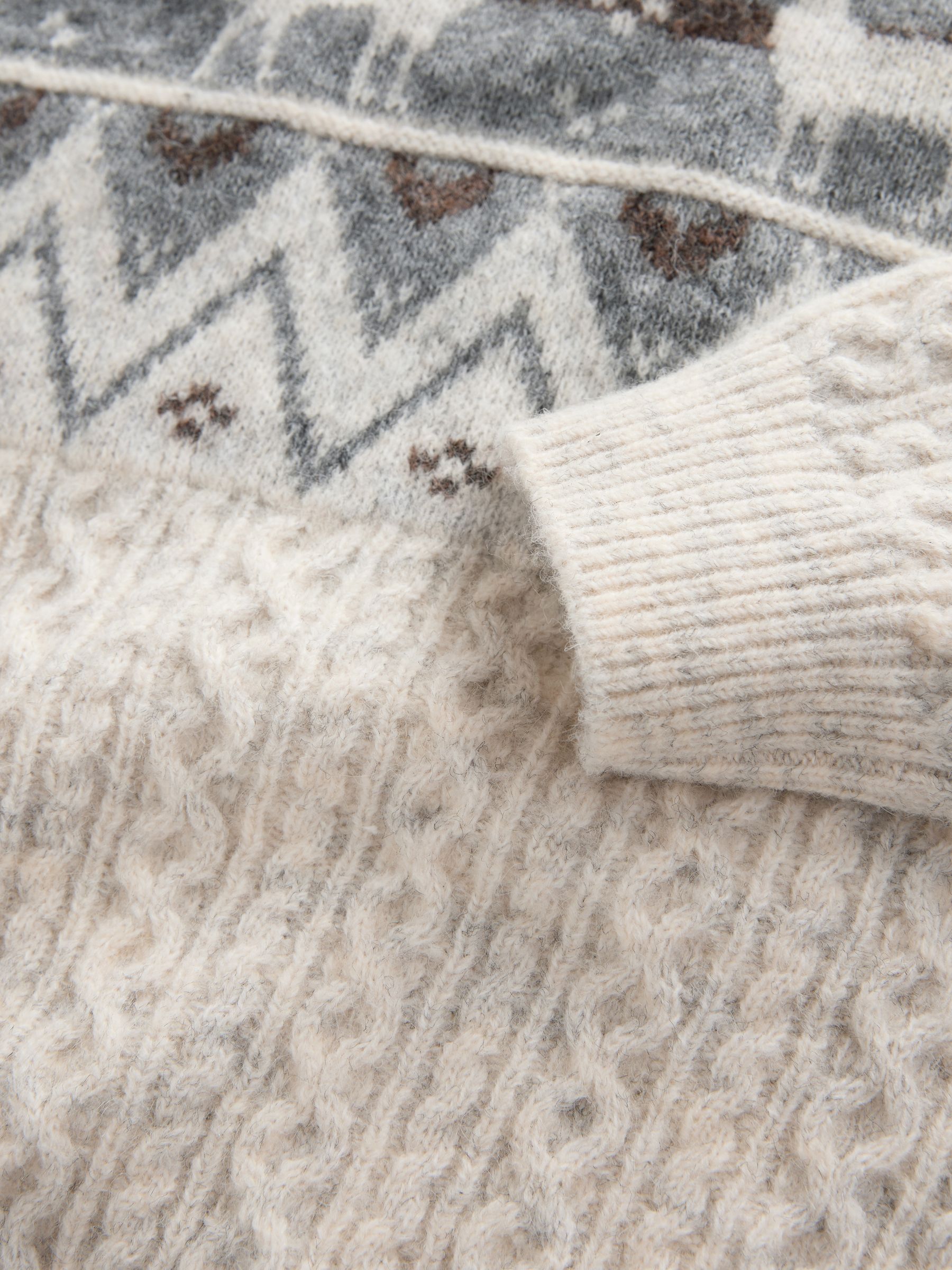 Wrendale JCS147 Biglietto Di Auguri Pieghevole Con Pecora "The Wooly Jumper", Formato 17x14 Cm, Con Busta Inclusa