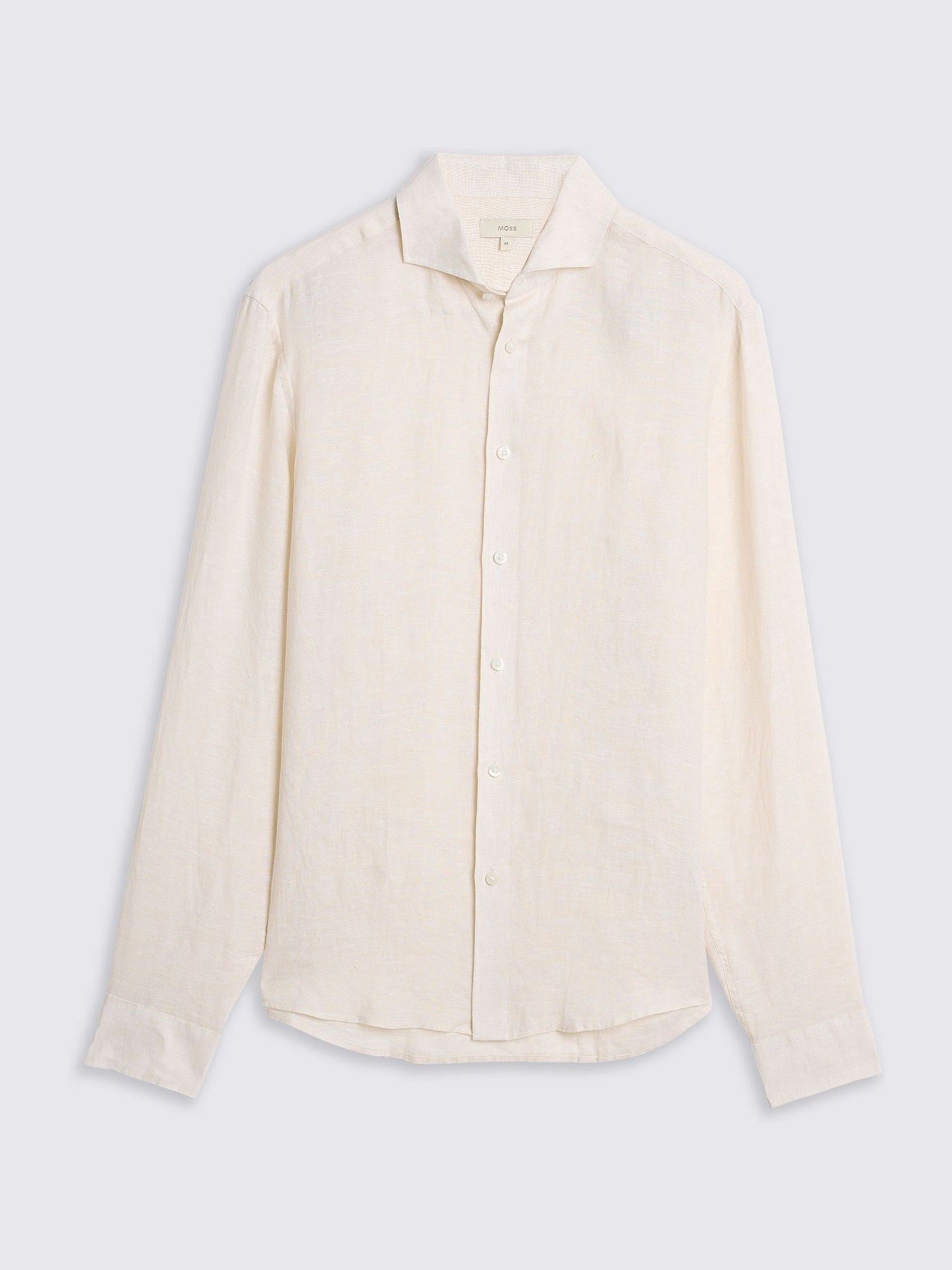 Buy MOSS Off White Linen Shirt from Next USA