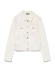 Белый - VERO MODA Slim Fit Denim Jacket - Image 6 of 6