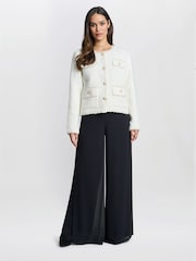 Gina Bacconi Christy Pearl Button Jacket - Image 3 of 6