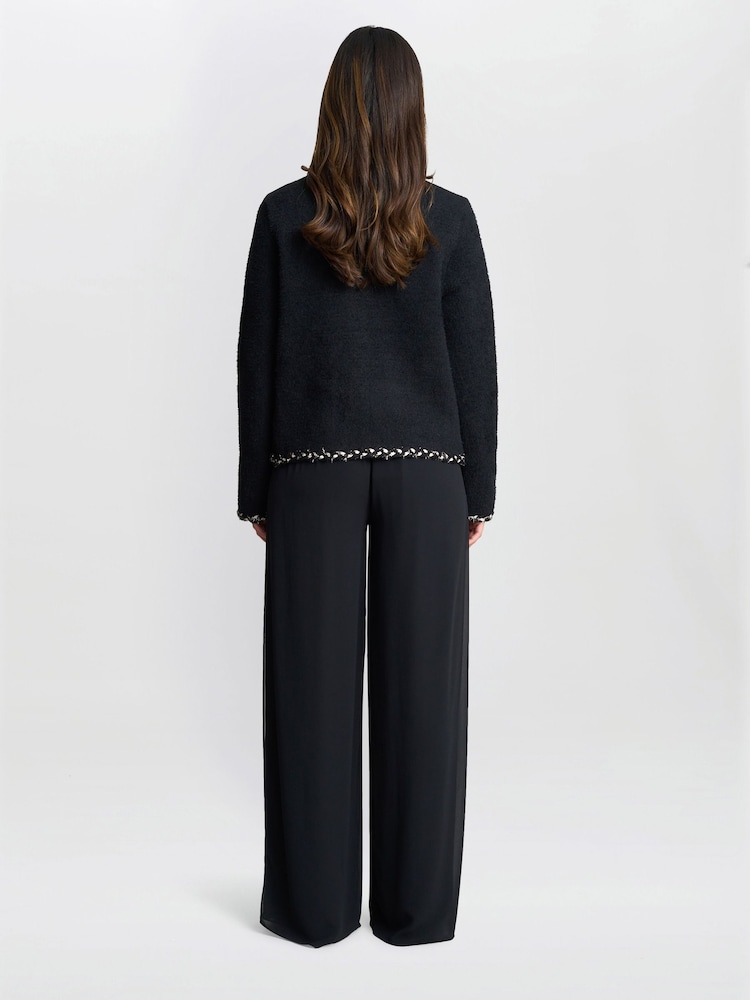 Gina Bacconi Christy Pearl Button Jacket - Image 2 of 5