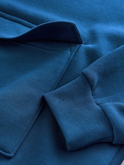 Baker by Ted Baker Oversized Blue Graphic Hoodie and Joggers Set - Image 4 of 7