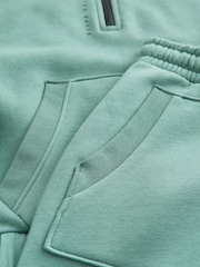 Baker by Ted Baker Green Zip Funnel Neck Sweatshirt and Joggers Set - Image 13 of 15