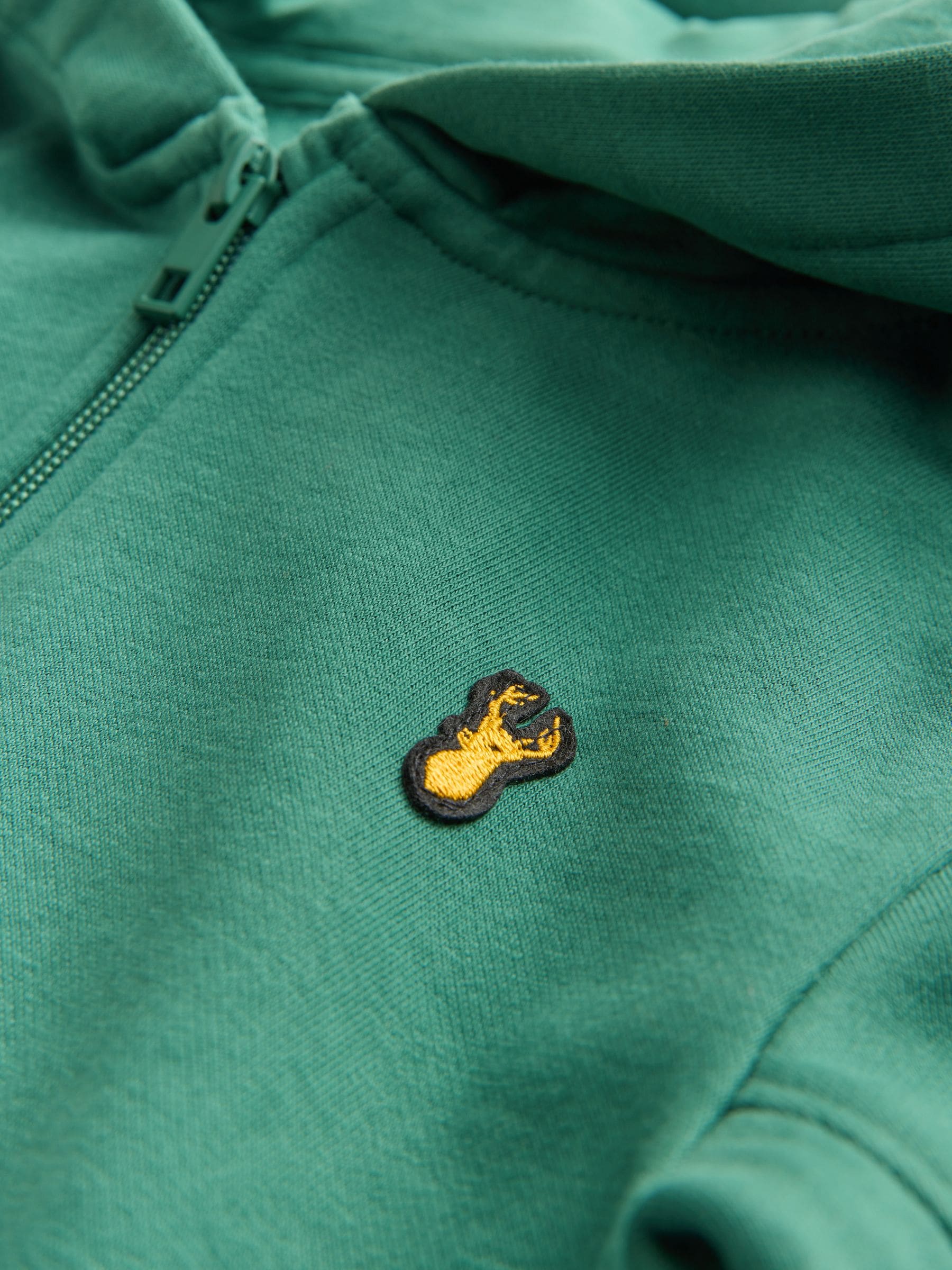 LE:NAN ルナン　Unisex Logo zip top green Buy Green Logo Zip Through Hoodie (3-16yrs) from Next USA