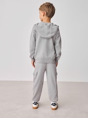 Baker by Ted Baker Knitted Funnel Zip Neck Top and Jogger Set - Image 4 of 14
