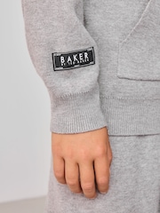 Baker by Ted Baker Knitted Funnel Zip Neck Top and Jogger Set - Image 7 of 14