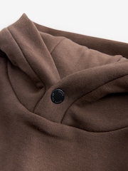 Baker by Ted Baker Oversized Brown Hoodie and Joggers Set - Image 11 of 12