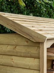 Rowlinson Natural Premium Heritage Double Garden Log Store - Image 3 of 6