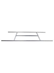 Rowlinson Dark Grey 8 x 6ft Airevale Plastic Garden Shed with Foundation Kit - Image 6 of 6
