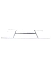 Rowlinson Light Grey Airevale 8 x 6ft Plastic Garden Apex Shed, Foundation Kit & Assembly - Image 6 of 6
